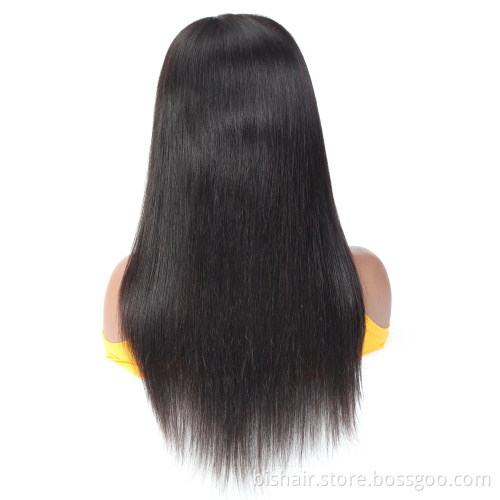 Glueless Full Lace Brazilian Human Lace Wig, Unprocessed 100% Human Hair Full Lace Wig, Natural Human Hair Wig For Black Women